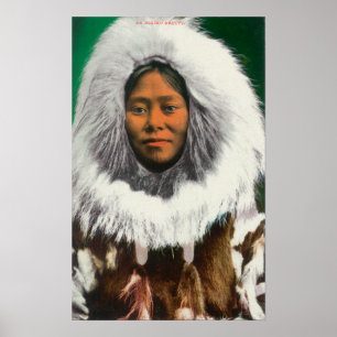 Pôster Ideia de uma beleza Eskimo