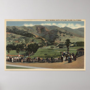Poster Ideia do campo de golfe