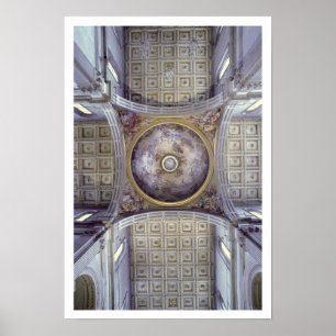 Poster Ideia do interior da cúpula, construído em 1425 