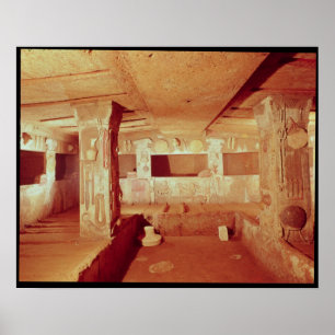 Poster Ideia do interior do túmulo