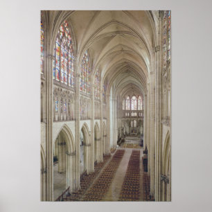 Pôster Ideia do nave e do coro