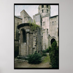 Pôster Ideia exterior do apsidiole da abadia