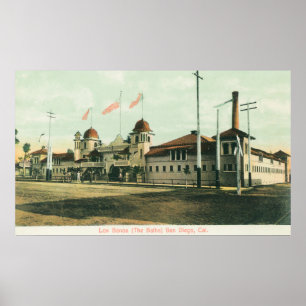 Poster Ideia exterior dos banhos (Los Banos)