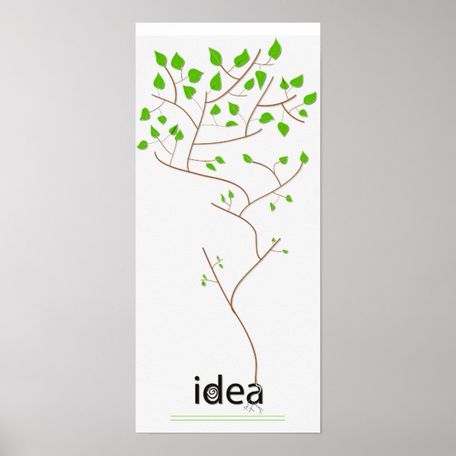 Poster Ideias crescem (Frente)