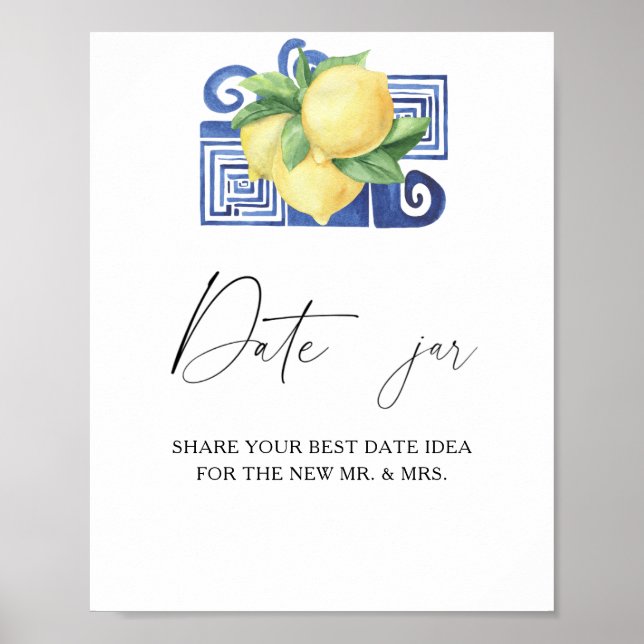 Poster Ideias de noite de encontro com Citrus. Jogo de ca (Frente)