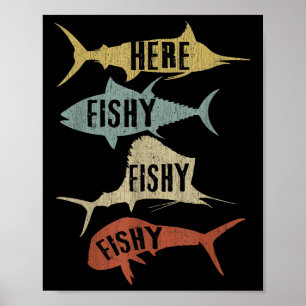 Poster Idéias de Presentes de Pesca em Água Salgada Diver