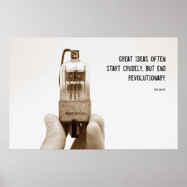 Pôster Ideias do excelente (Frente)