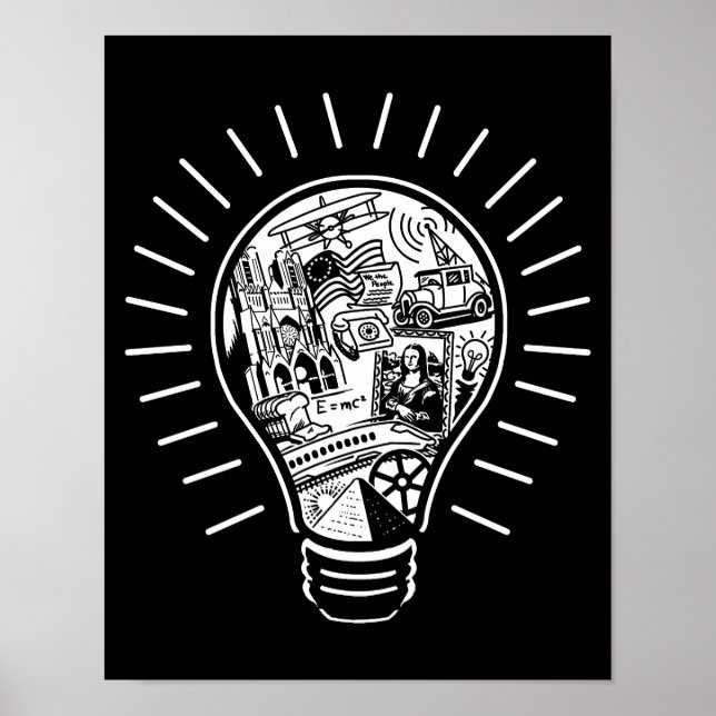 Poster Ideias do excelente (Frente)