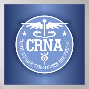 Pôster Ideias do presente do Caduceus CRNA