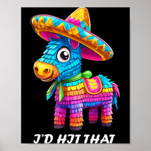 Poster Ideias engraçadas do Cinco de maio acerte aquela p