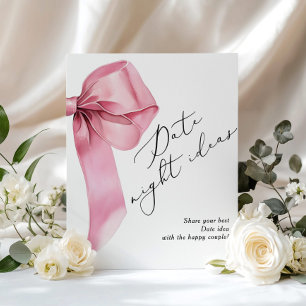 Poster Ideias para noite de encontro Arco Rosa Ela está s