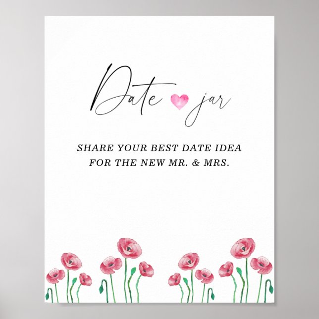 Poster Ideias para noite de encontro na primavera. Jogo d (Frente)