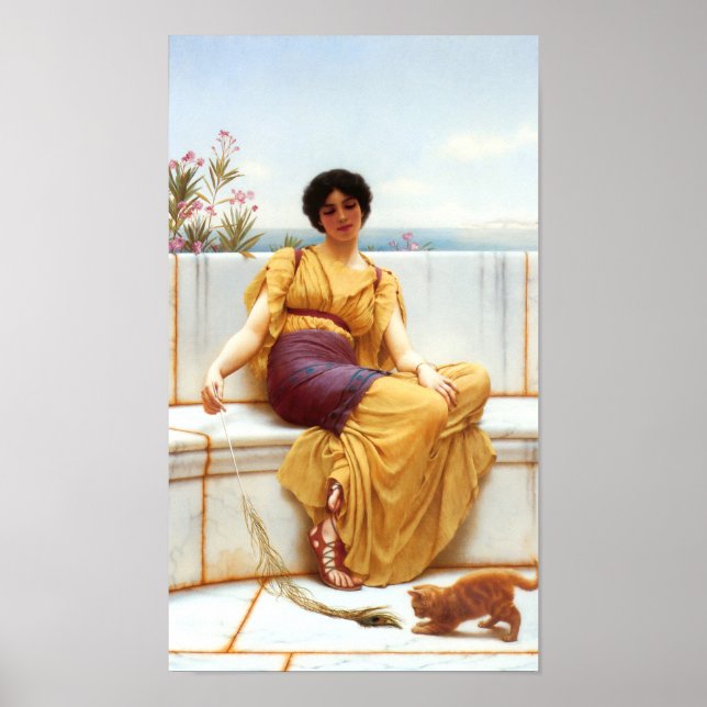 Poster Identidade de John William Godward (Frente)