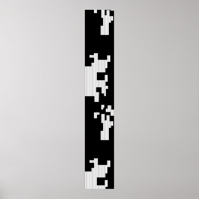 Poster Idioma, Sinal de Pedestal de Tempestade no Deserto (Frente)