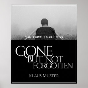 Poster Ido mas não Esquecido - Escuro