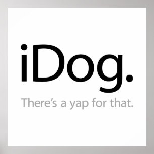 Poster iDog - Há um Latido para Isso