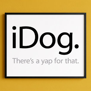 Poster iDog - Há um Latido para Isso