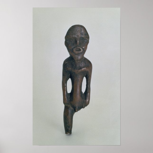 Pôster Ídolo, 4º milênio a.C. (Frente)