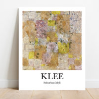 Idyll suburbano por Paul Klee