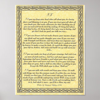 Pôster IF Inspirando Poema para Jovens por Rudyard Kiplin