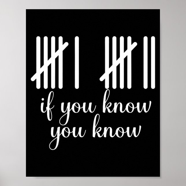 Poster If You Know You Know Funny 67 Meme  (Frente)