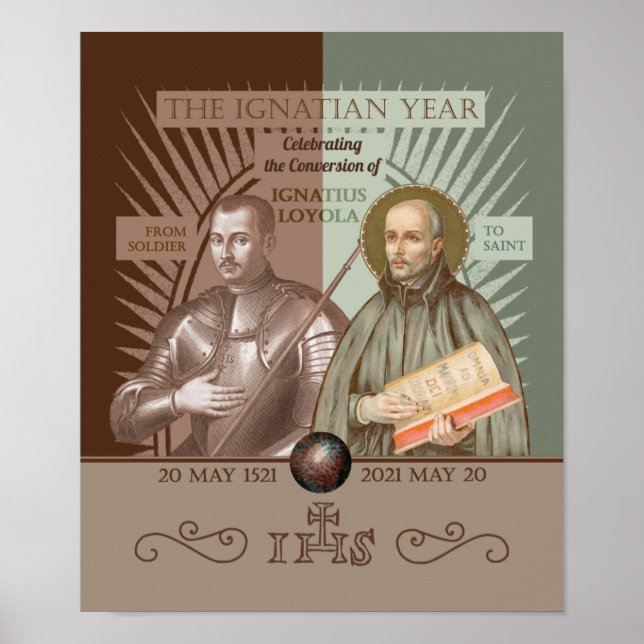 Poster Ignatius Loyola: Do Soldado Ao Santo (SAE 004) (Frente)