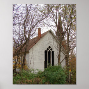 Pôster Igreja Abandonada