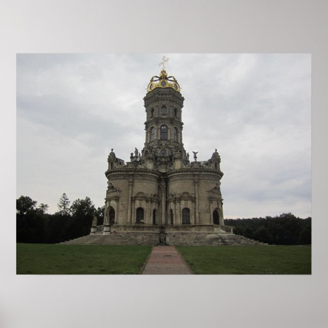 Poster Igreja Barroca (Frente)
