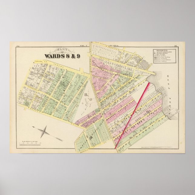 Poster Igreja Batista das Ruas Pond e Cranston (Frente)