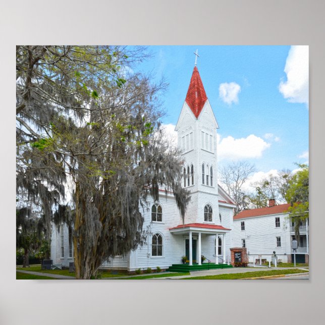 Poster Igreja Batista Tabernacle, Beaufort (Frente)