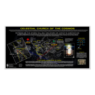 Pôster Igreja Celestial do Cosmos
