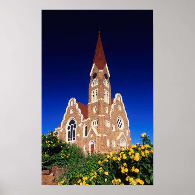 Poster Igreja Christ, Windhoek, Khomas, Namíbia (Frente)