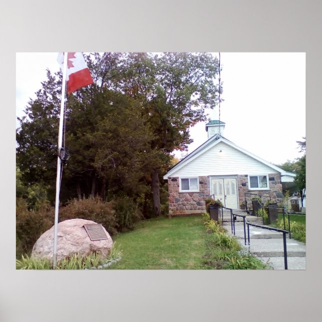 Poster Igreja Comunitária Burleigh Falls (Frente)