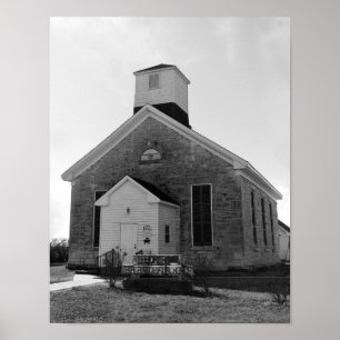 Poster Igreja da Bíblia e do Rifle