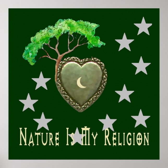 Pôster Igreja da Natureza (Frente)