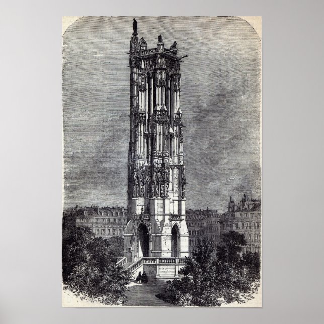 Pôster Igreja da Rua. Jacques de la Boucherie (Frente)