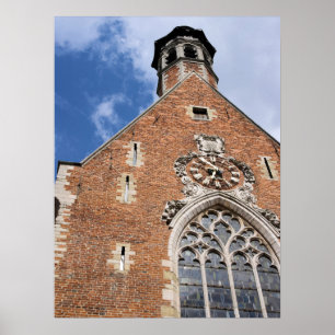Pôster Igreja da Rua Mary Magdalene - Bruxelas, Bélgica