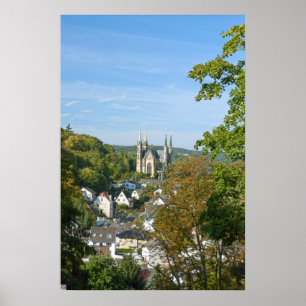 Poster igreja de Apollinaris em Remagen, Alemanha
