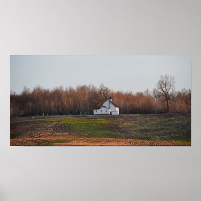 Poster Igreja de Kentucky no início da manhã (Frente)