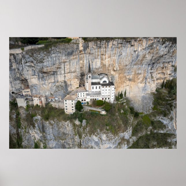 Poster Igreja de Madonna della Corona (Frente)