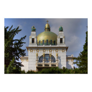 Pôster Igreja de Ruas, Leopold Viena Áustria