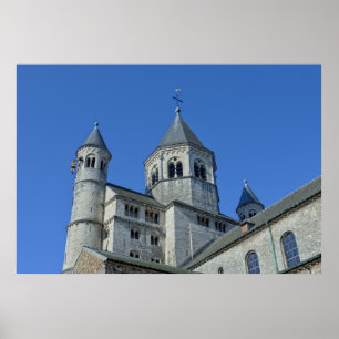 Pôster Igreja de Santa Gertrudes em Nivelles, Bélgica