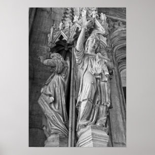 Poster Igreja de São Maurício no centro de Lille, França