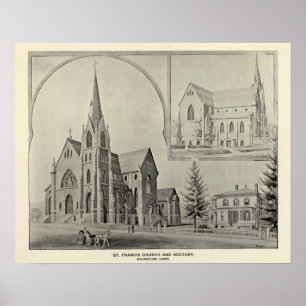 Poster Igreja de St Francis, Naugatuck