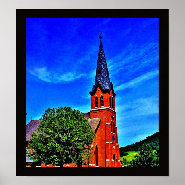 Poster Igreja do Campo (Frente)