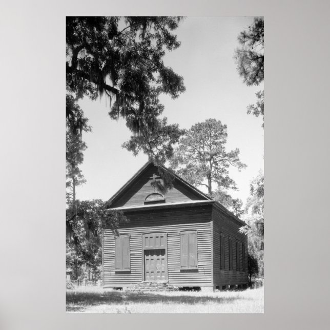 Pôster Igreja do Oak Negro (Frente)