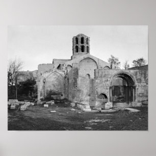 Pôster Igreja do Santo-Honoratus em Les Alyscamps