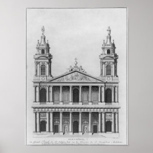 Pôster Igreja do Santo-Sulpice