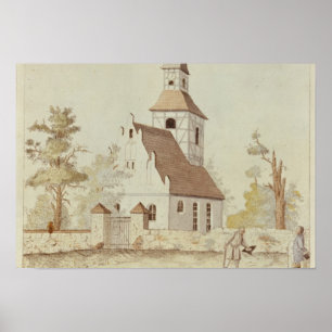 Poster Igreja em Pankow, Berlim