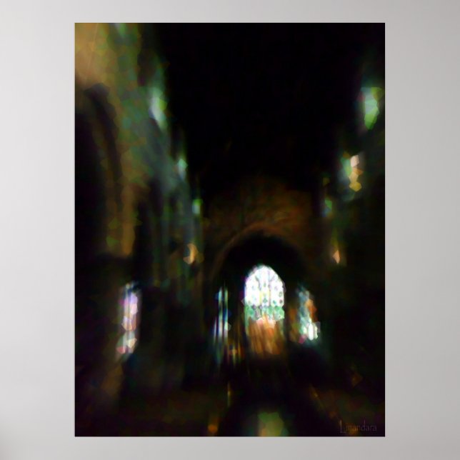 Poster Igreja Escura (Frente)